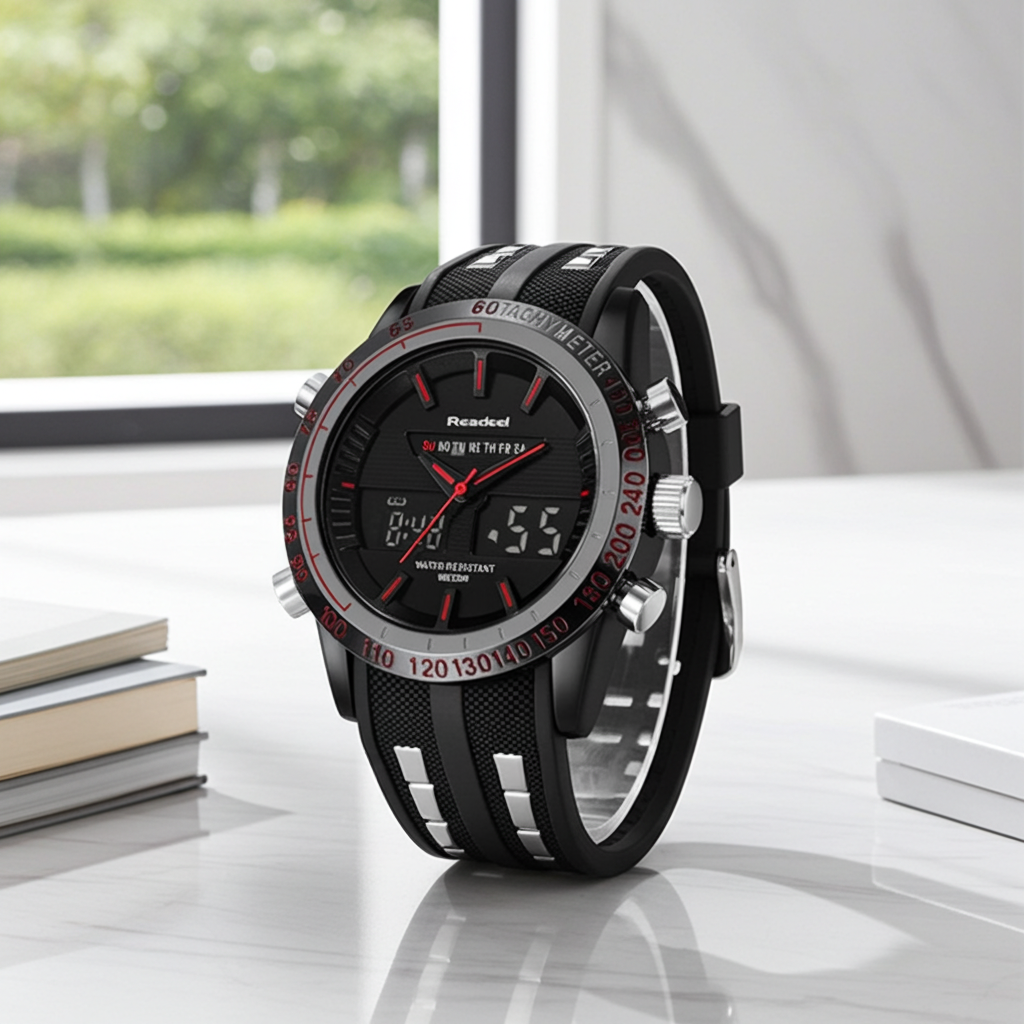 Fashion Sports Multi-function Electronic Watch For Men