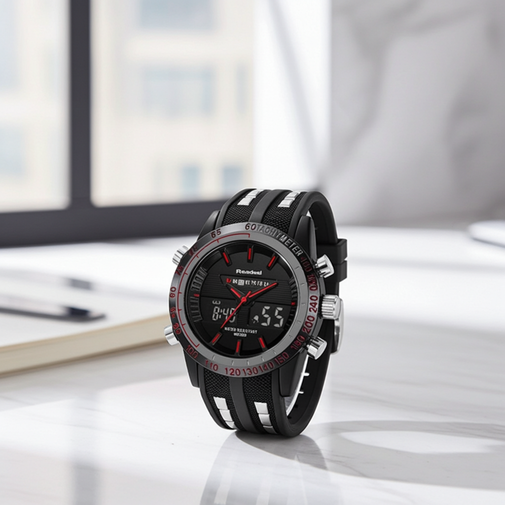 Fashion Sports Multi-function Electronic Watch For Men