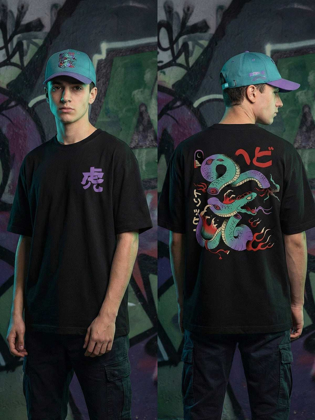 Japanese Snake Tshirt