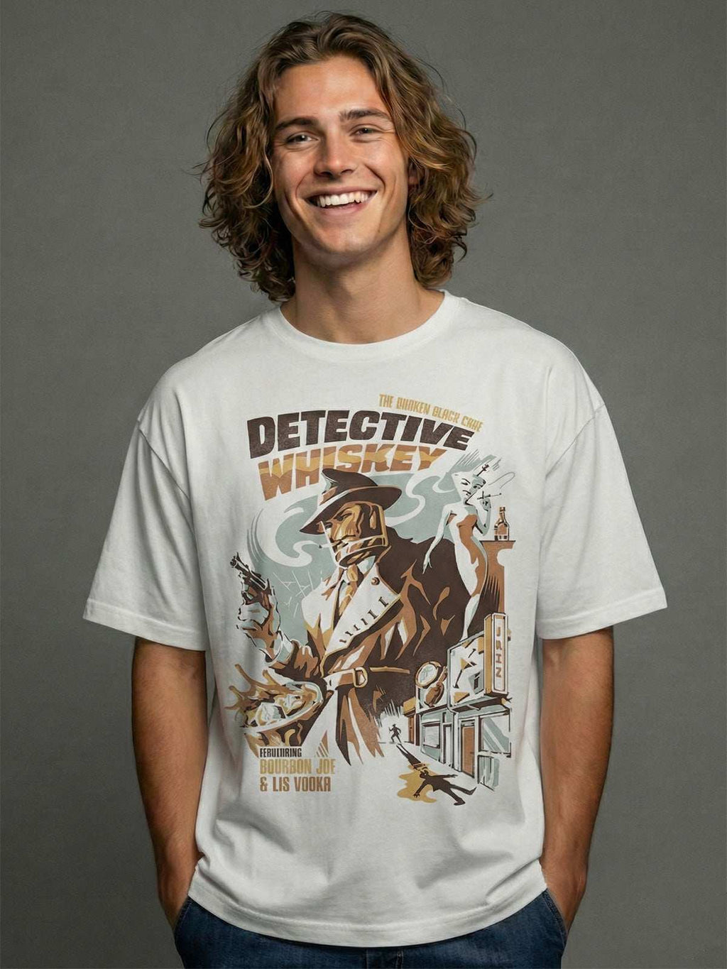 Detective Whiskey Tshirt