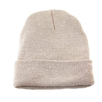 Women Men Soft Knitted Warm Baggy Beanie Hat Unisex Crochet Slouch