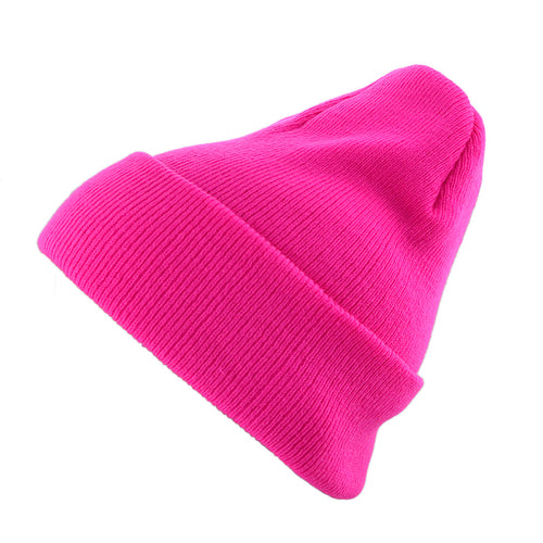 Women Men Soft Knitted Warm Baggy Beanie Hat Unisex Crochet Slouch