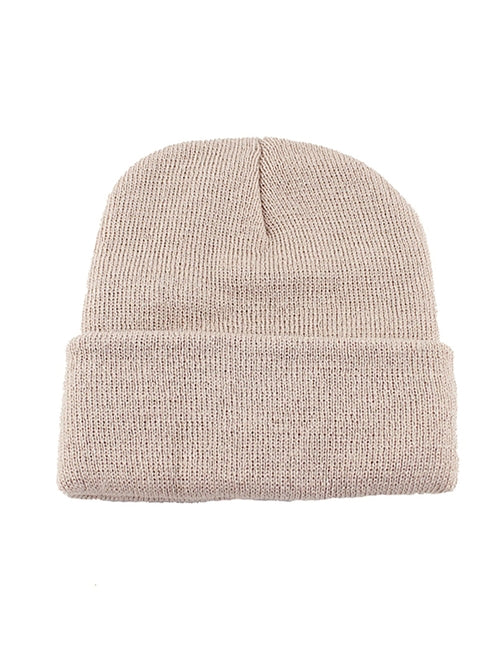 Women Men Soft Knitted Warm Baggy Beanie Hat Unisex Crochet Slouch