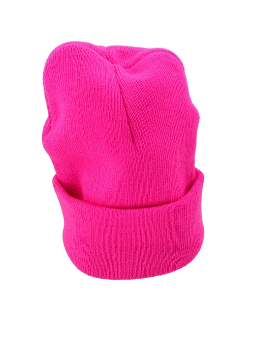 Women Men Soft Knitted Warm Baggy Beanie Hat Unisex Crochet Slouch