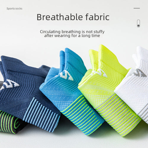 Running socks for men and women, summer fitness sports, quick-dry,