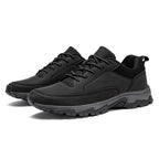SIHI Men’s Waterproof Leather Hiking Shoes, Non-Slip Outdoor Trekking